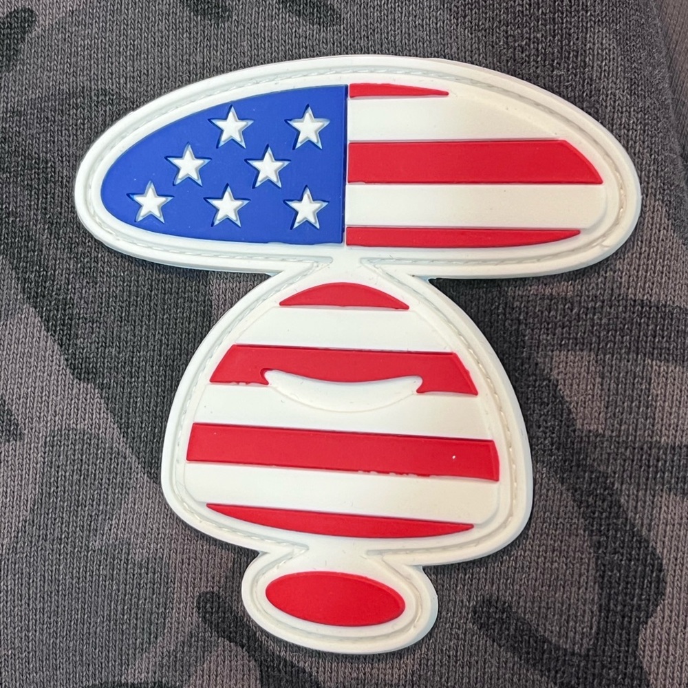 AAPE by A Bathing Ape Size Large Camouflage Varsity Snap Button Jacket - Picture 15 of 16